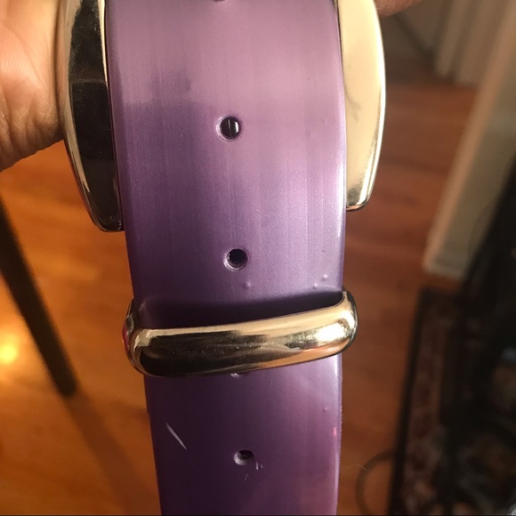 Y2K Purple Metallic belt - Picture 4 of 4